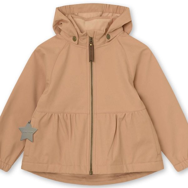 MINI A TURE Briddi Softshelljacka|Dusty Coral