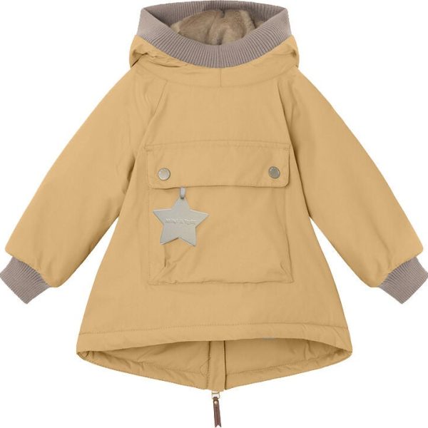 MINI A TURE Wen Anorak|Taffy Yellow