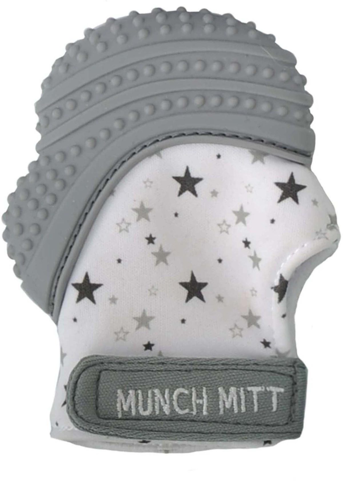 Malarkey Kids Munch Mitt Bitleksak|Grey Stars