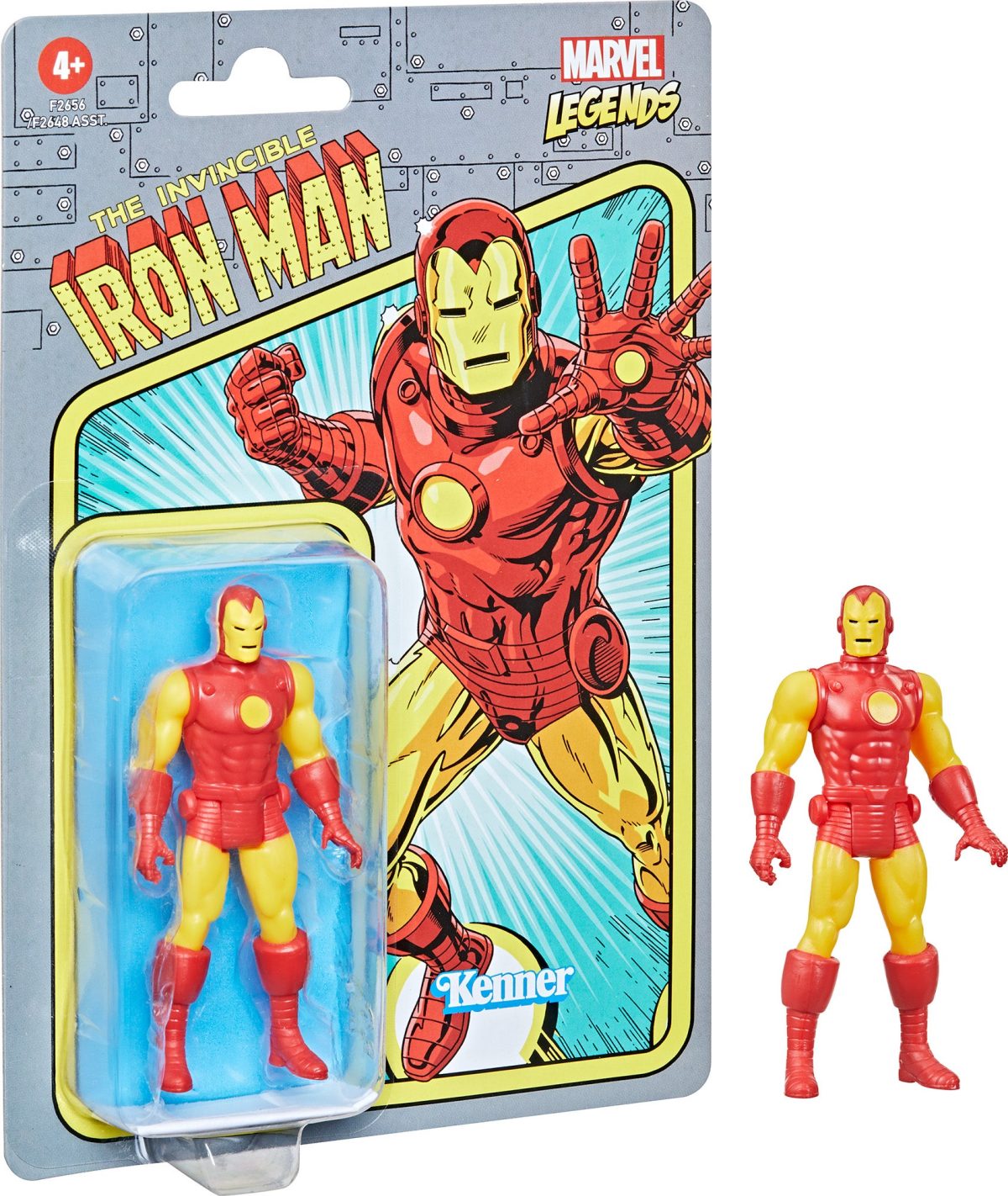 Marvel Legends Retro Iron Man 9|5 cm