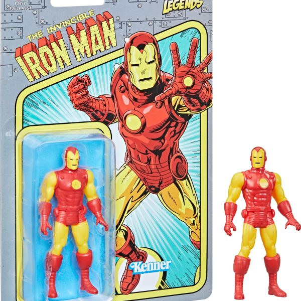 Marvel Legends Retro Iron Man 9|5 cm