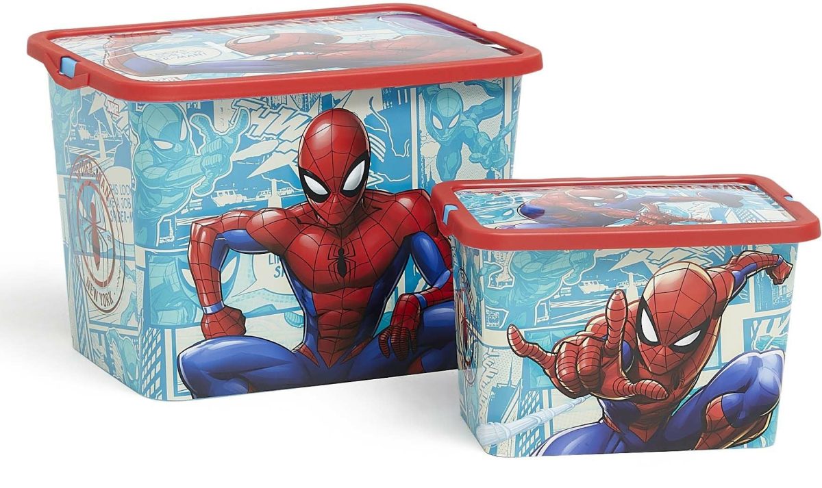 Marvel Spider-Man Förvaringsbox Set 7l &  23l|