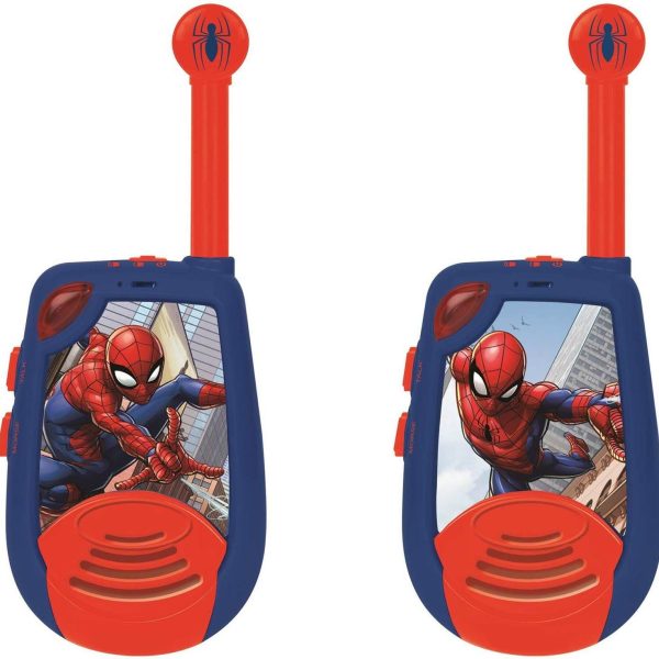 Marvel Spider-Man Walkie Talkies|Blå/Röd