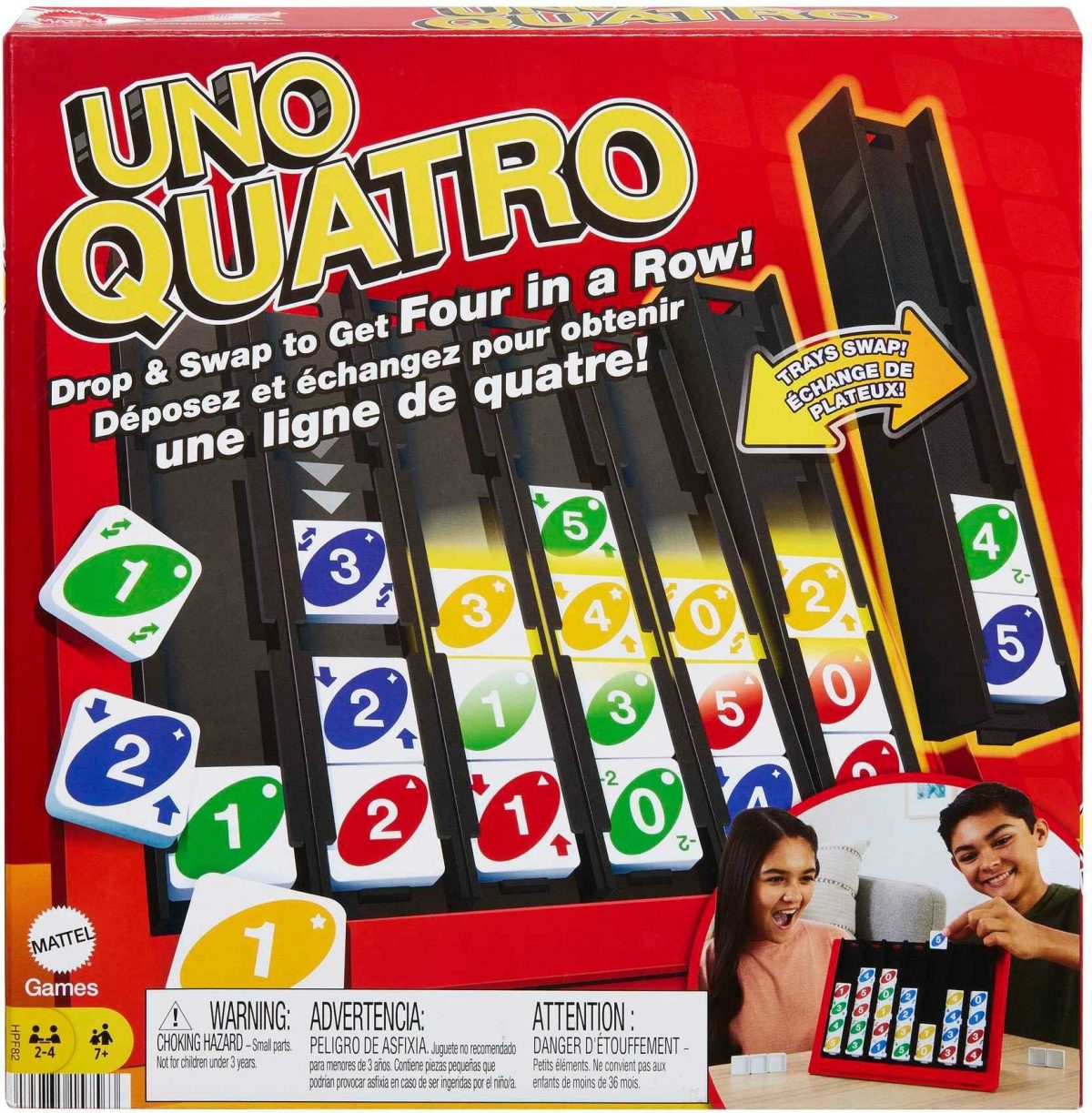 Mattel UNO Quatro Kortspel|