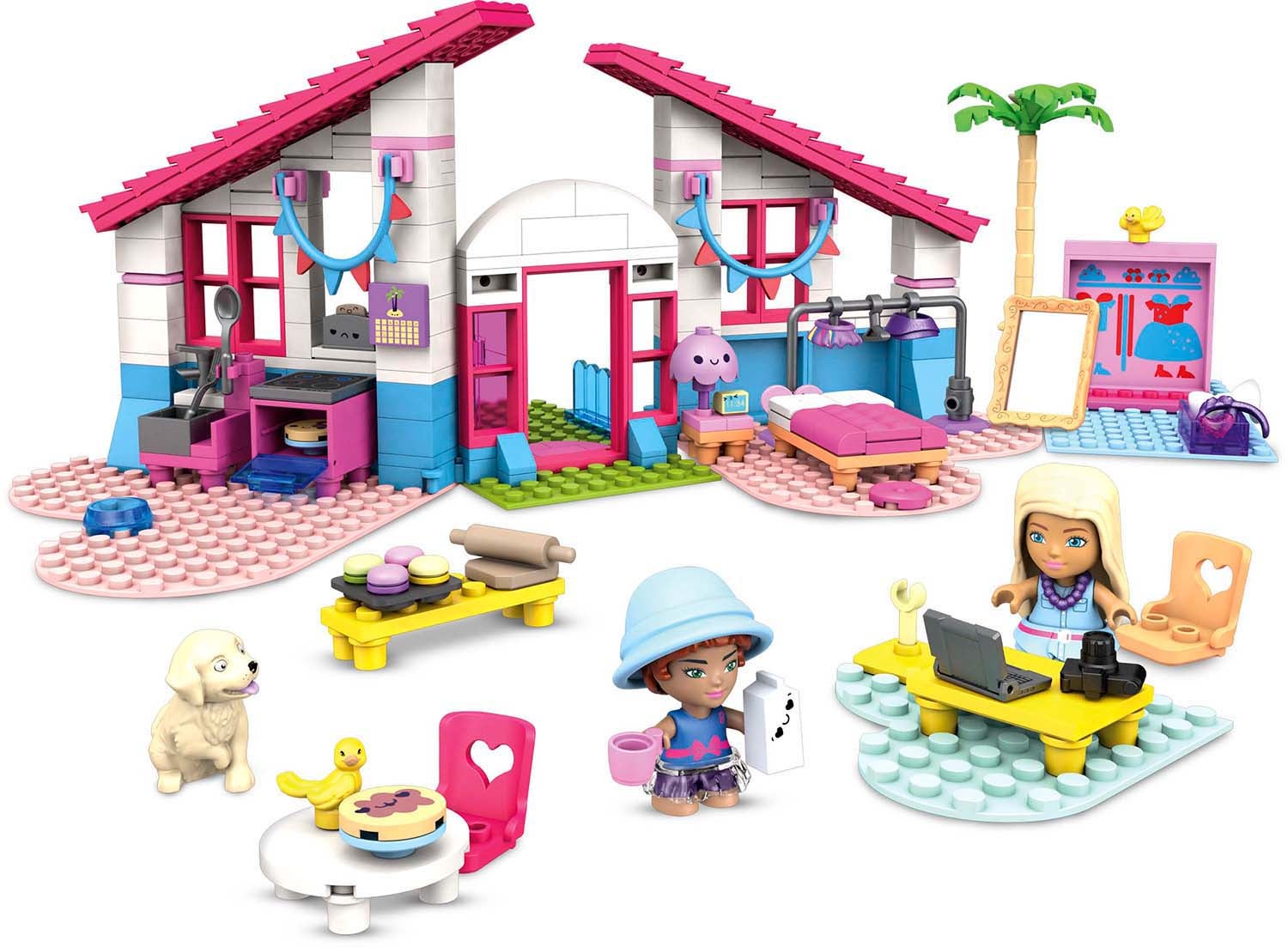 MegaConstrux Barbie Malibu House Dockhus|