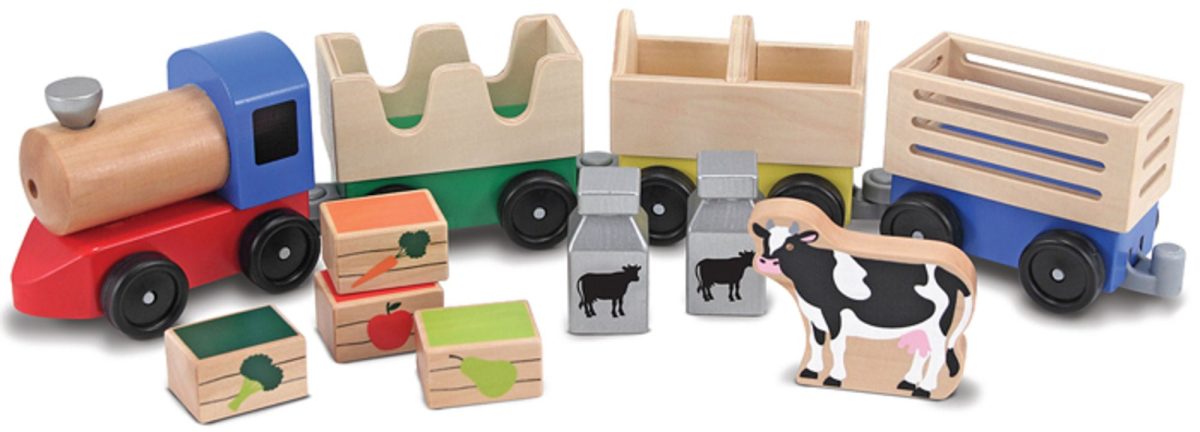 Melissa &  Doug Bondgårdståg|