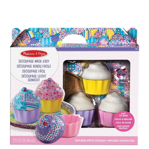 Melissa &  Doug Decoupage Made Easy Cupcakes|