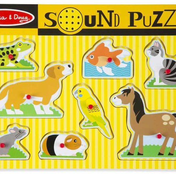 Melissa &  Doug Ljudpussel Husdjur