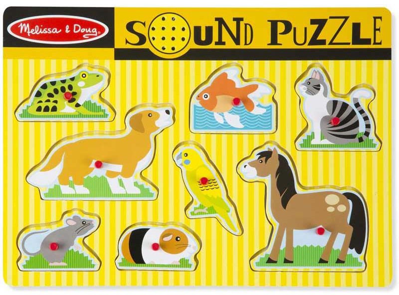 Melissa &  Doug Ljudpussel Husdjur