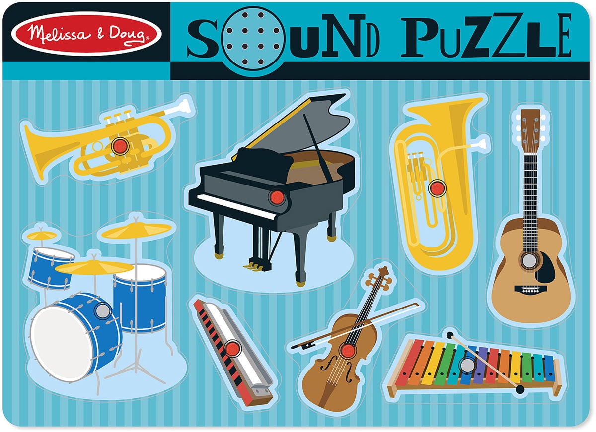 Melissa &  Doug Ljudpussel Instrument|