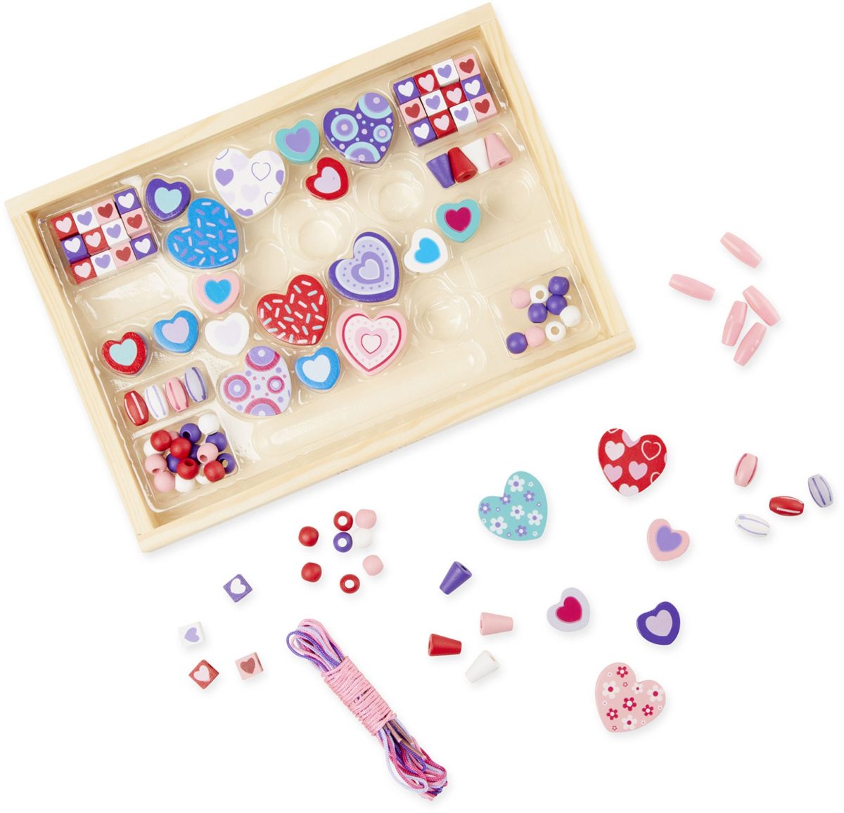 Melissa &  Doug Pärlset Sweet Hearts|