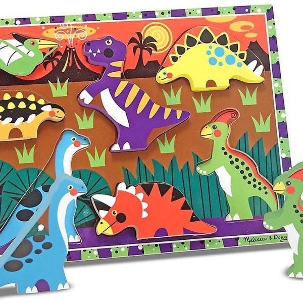 Melissa &  Doug Pussel Dinosaurie 6 Bitar|