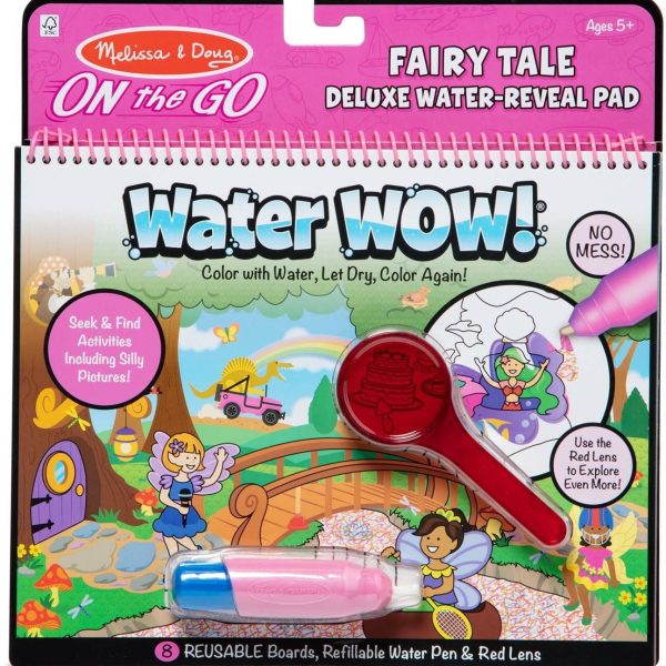 Melissa &  Doug Water Reveal Målarbok Saga|