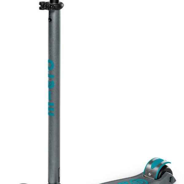 Micro Scooter Maxi Deluxe Pro|Grey/Blue