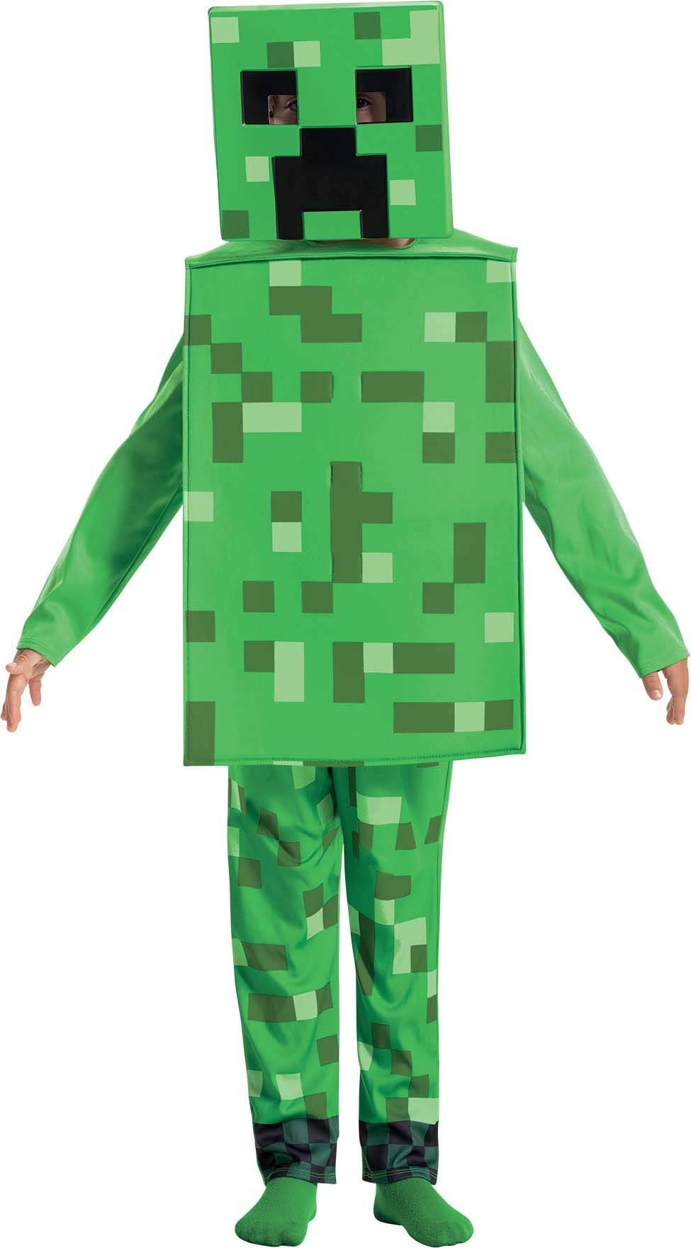 Minecraft Creeper Utklädnad|3-4 år