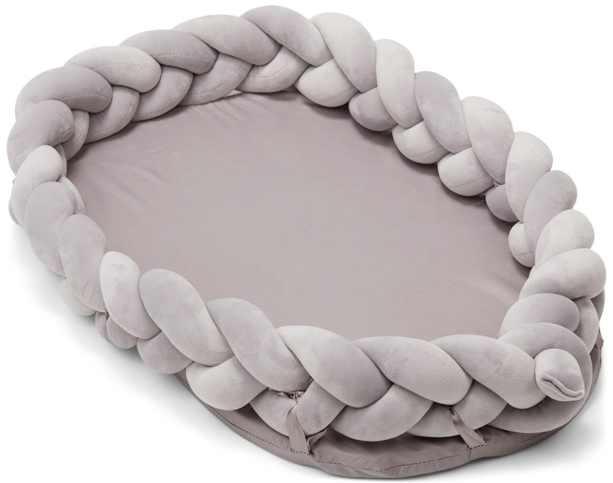 Minitude Babynest|Soft Grey