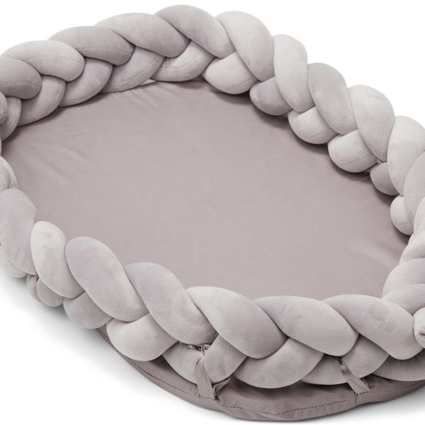 Minitude Babynest|Soft Grey