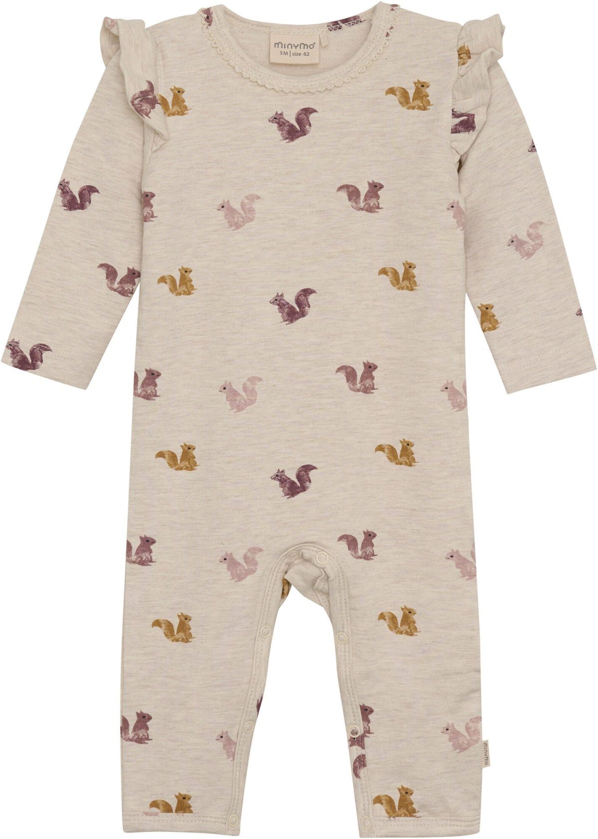 Minymo Jumpsuit|Beige Melange