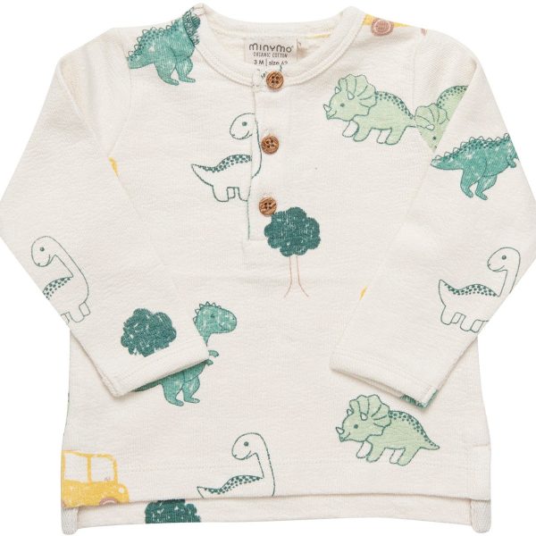 Minymo Långärmad T-shirt|Birch