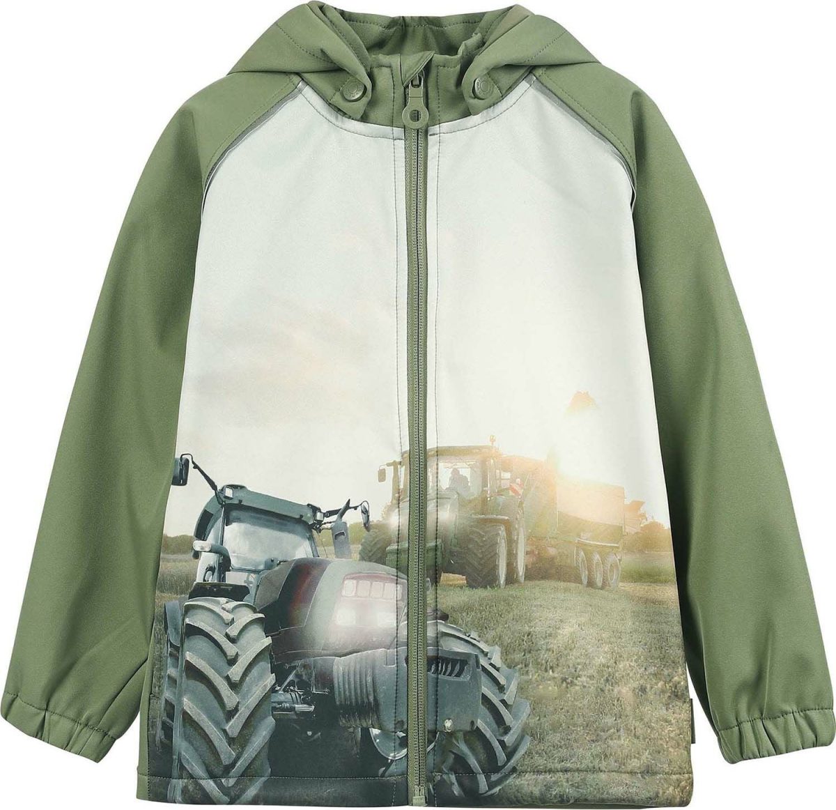 Minymo Softshelljacka|Deep Lichen Green
