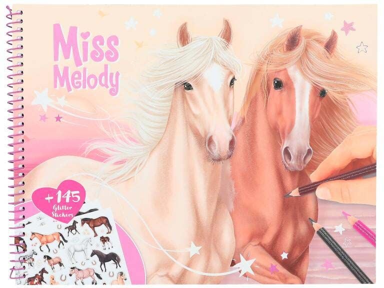 Miss Melody Målarbok|