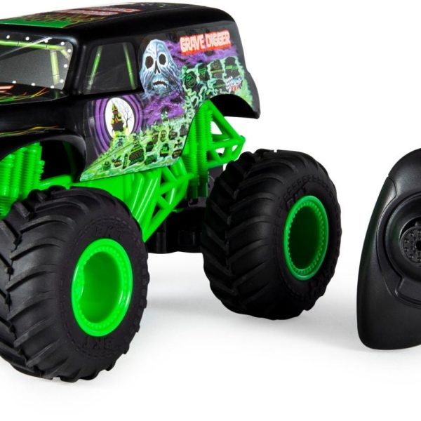 Monster Jam Radiostyrd Bil Grave Digger 1:24|