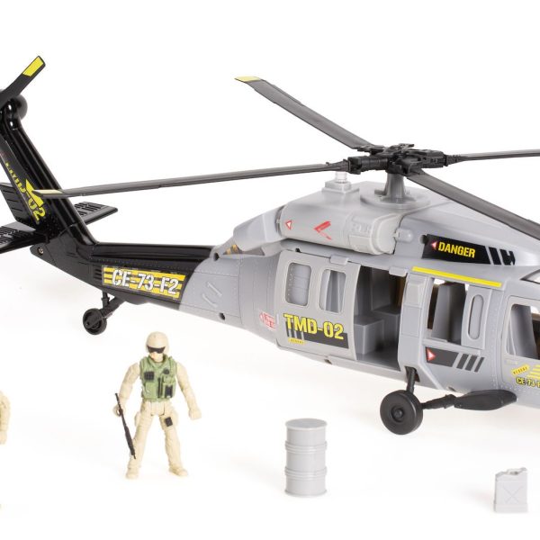 MotorMax Battle Zone Black Hawk Helikopter|