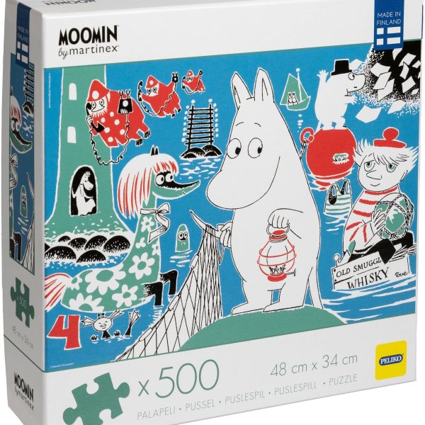 Mumin Comic Book Cover 4 Pussel 500 Bitar