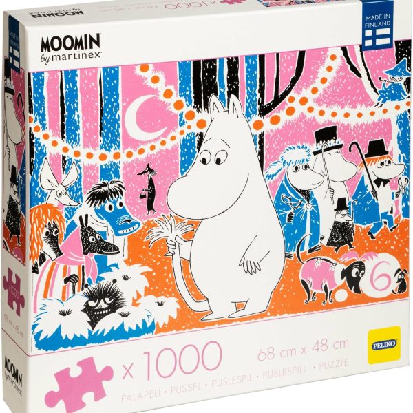 Mumin Comic Book Cover 6 Pussel 1000 Bitar