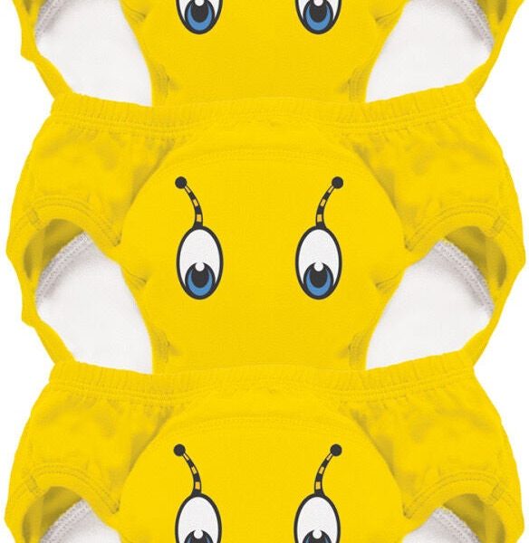 My Carry Potty Humla Potträningsbyxor 3-pack|Gul