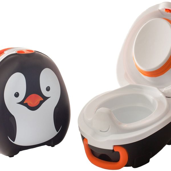 My Carry Potty Penguin Bärbar Potta|Svart/Vit