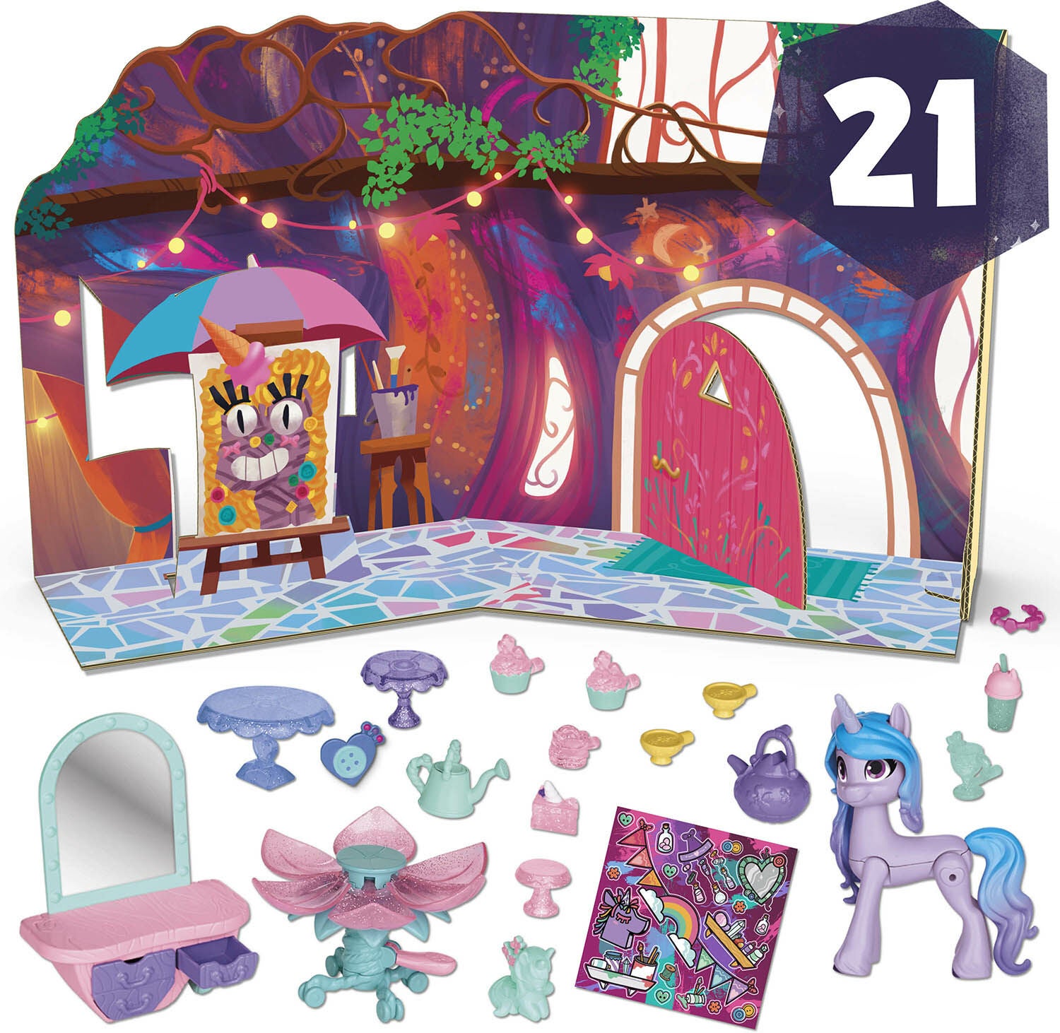 My Little Pony Figur Enhörning Tekalas Izzy Moonbow|