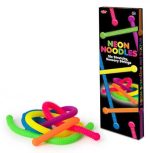 Neon Rainbow Fidget Nudlar|6 pack