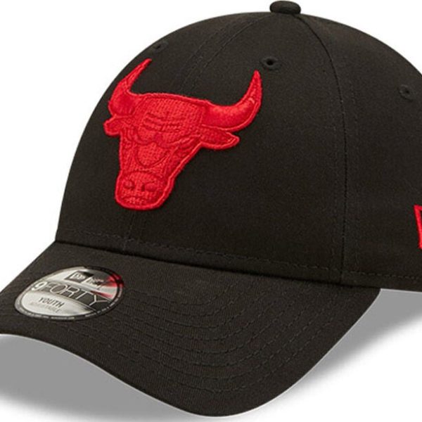 NewEra Chicago Bulls Neon Pack 9Forty Keps|Svart