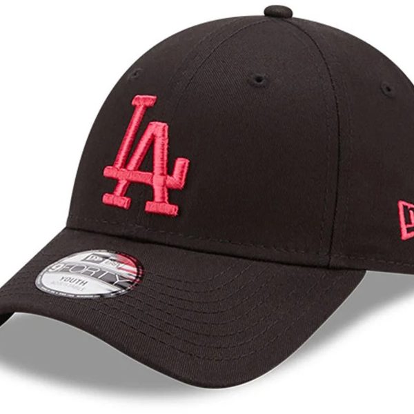 NewEra League Essential 9Forty Baseballkeps|Black/Bright Rose