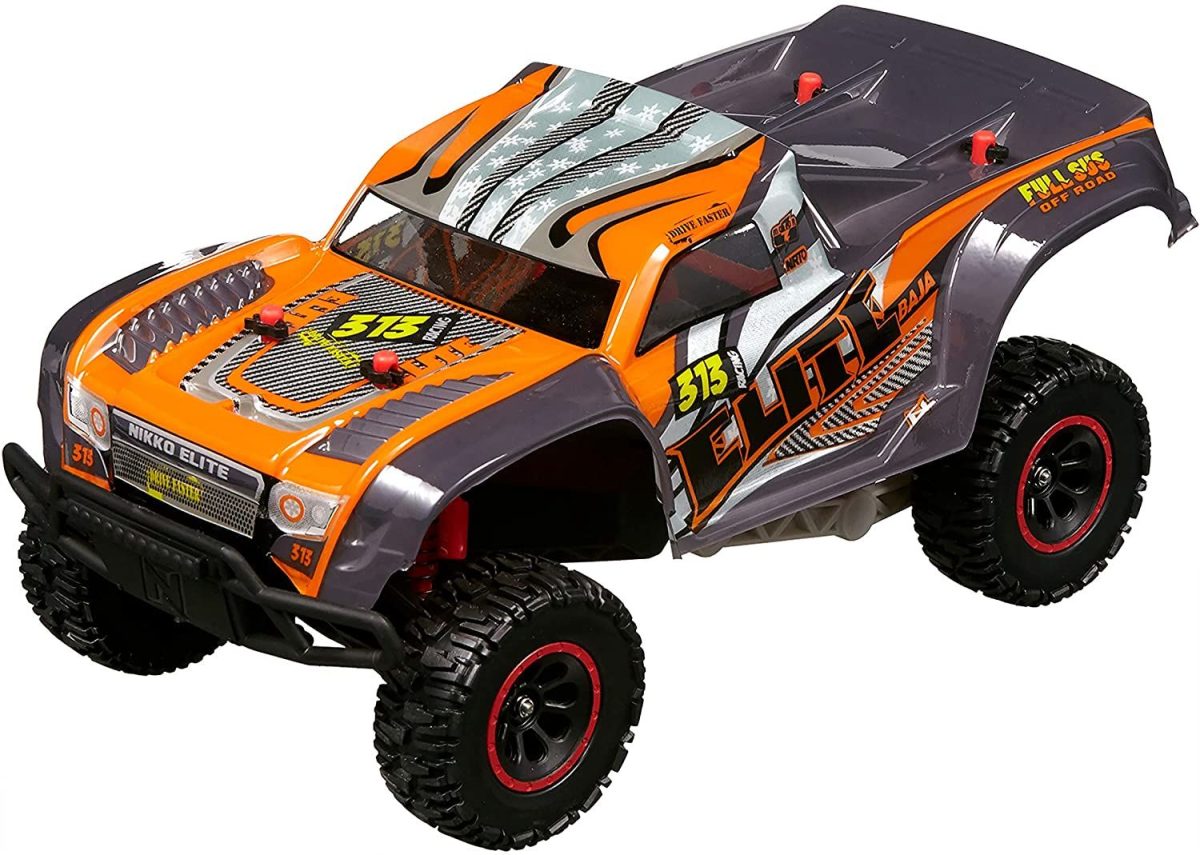 Nikko Radiostyrd Bil Elite Trucks Baja|Orange