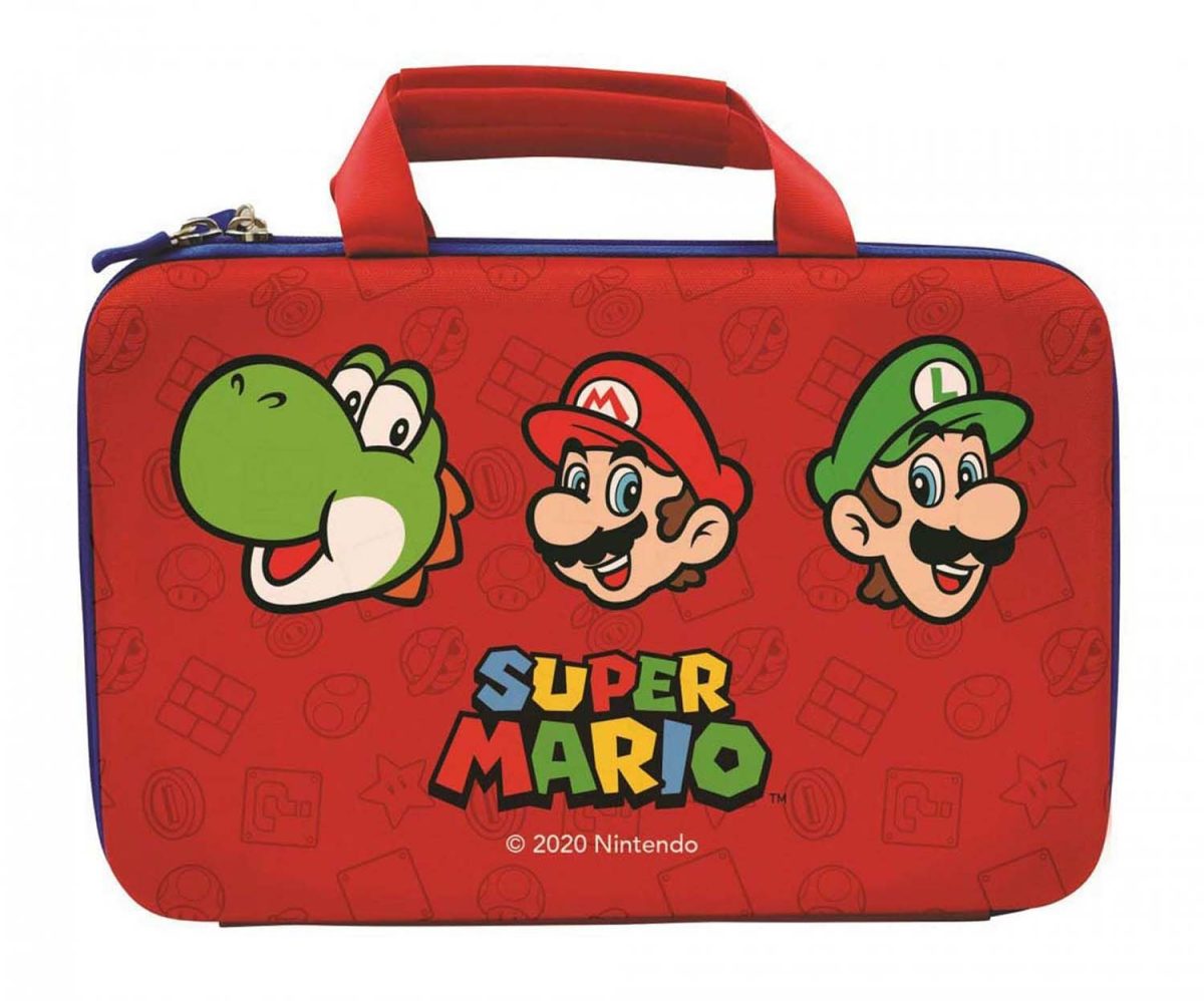 Nintendo Super Mario Fodral Skyddande Väska med Handtag Upp Till 25 Cm|