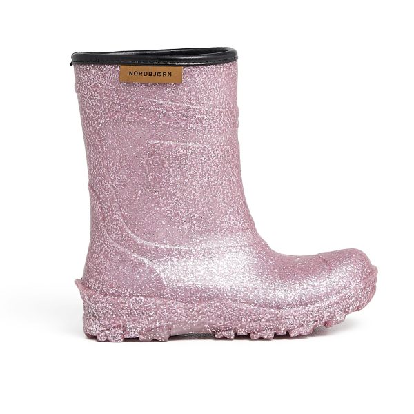 Nordbjörn Blizzard Fodrad Gummistövlar|Pink Glitter