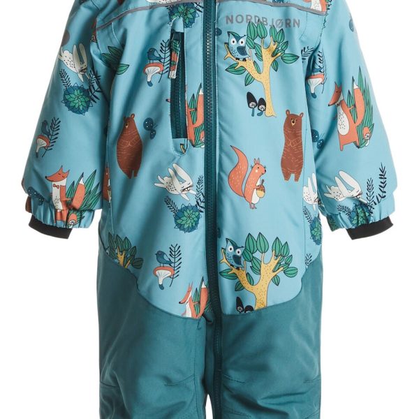 Nordbjörn Igloo Babyoverall|Bear with me Reef Waters