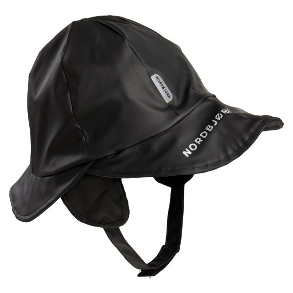 Nordbjörn Korsö Fodrad Regnmössa|Solid Black