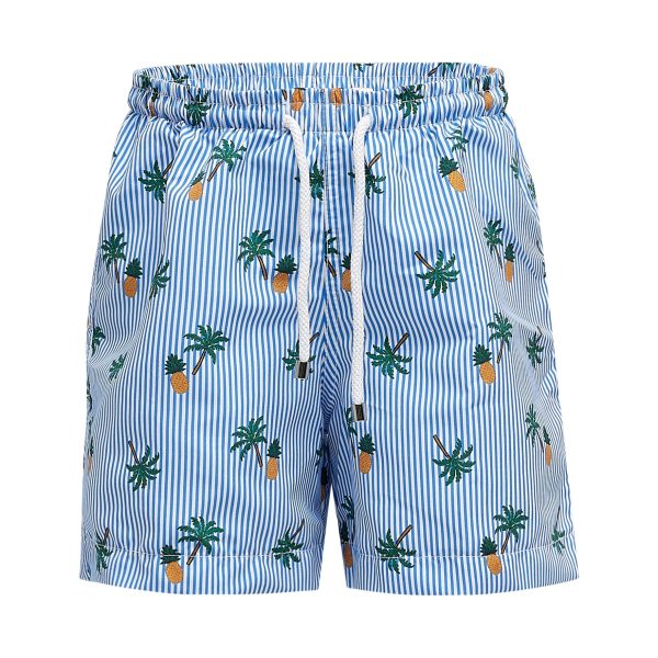 Nordbjörn Max Badbyxor|Palm Beach Blue