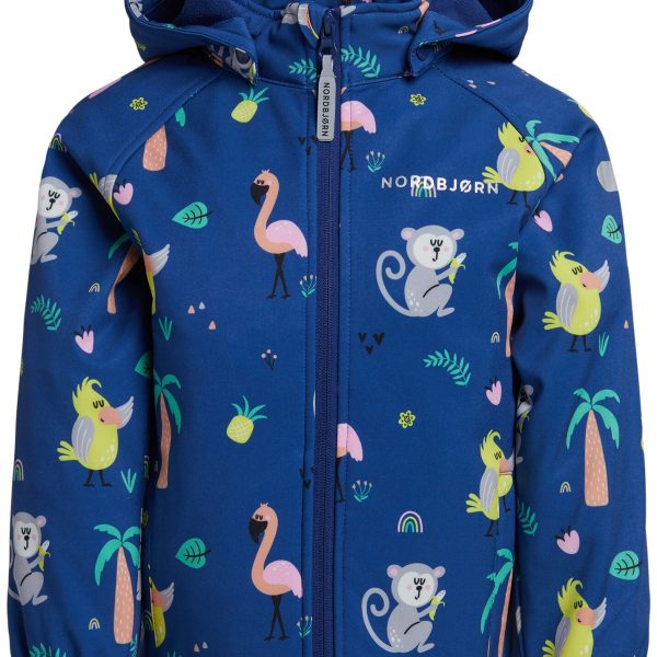 Nordbjörn Mollö Softshelljacka|Hakuna Matata Twilight Blue