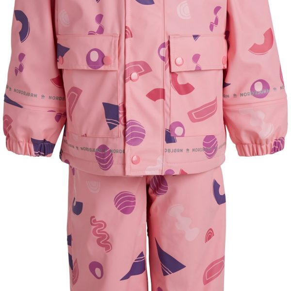 Nordbjörn Öckerö Fodrat Regnställ|Shapes Sea Pink