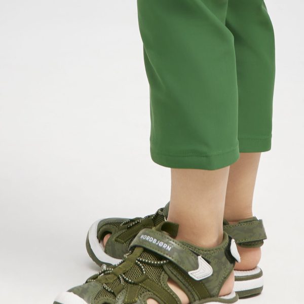 Nordbjörn Safari Blinkande Sandaler|Green Khaki