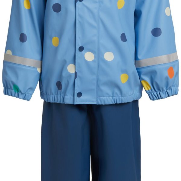 Nordbjörn Saltö Regnställ|Dotty Silver Lake Blue