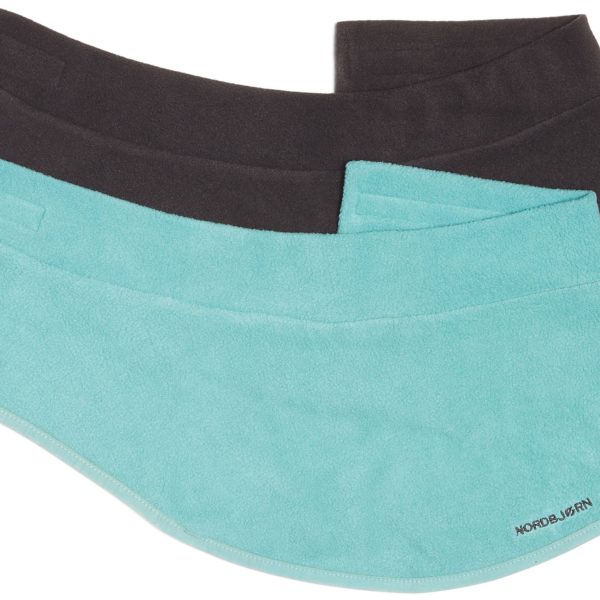 Nordbjörn Sarek Fleecekrage 2-Pack|Black/Teal