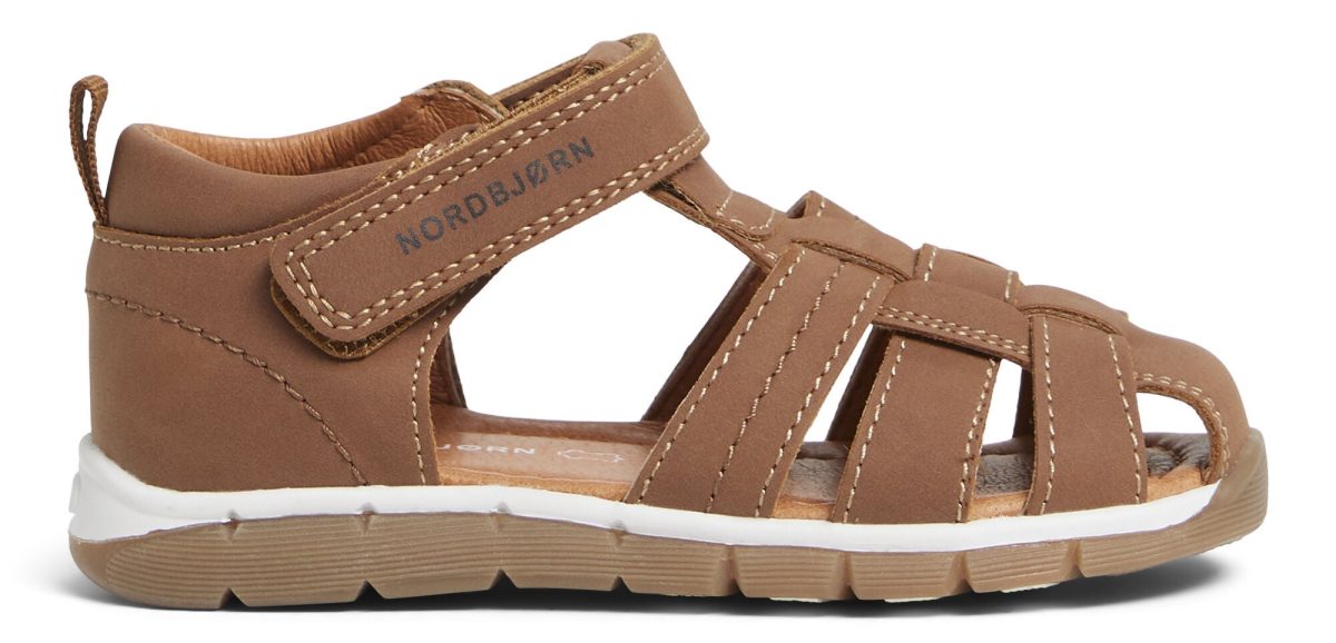 Nordbjörn Visby Sandaler|Camel Brown