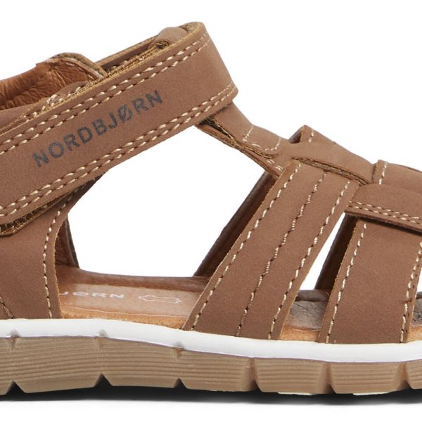 Nordbjörn Visby Sandaler|Camel Brown