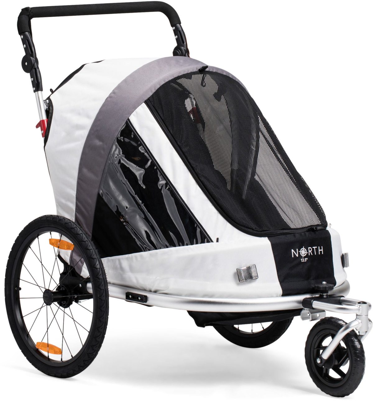 North 13.5 Rapider Cykelvagn|Grey