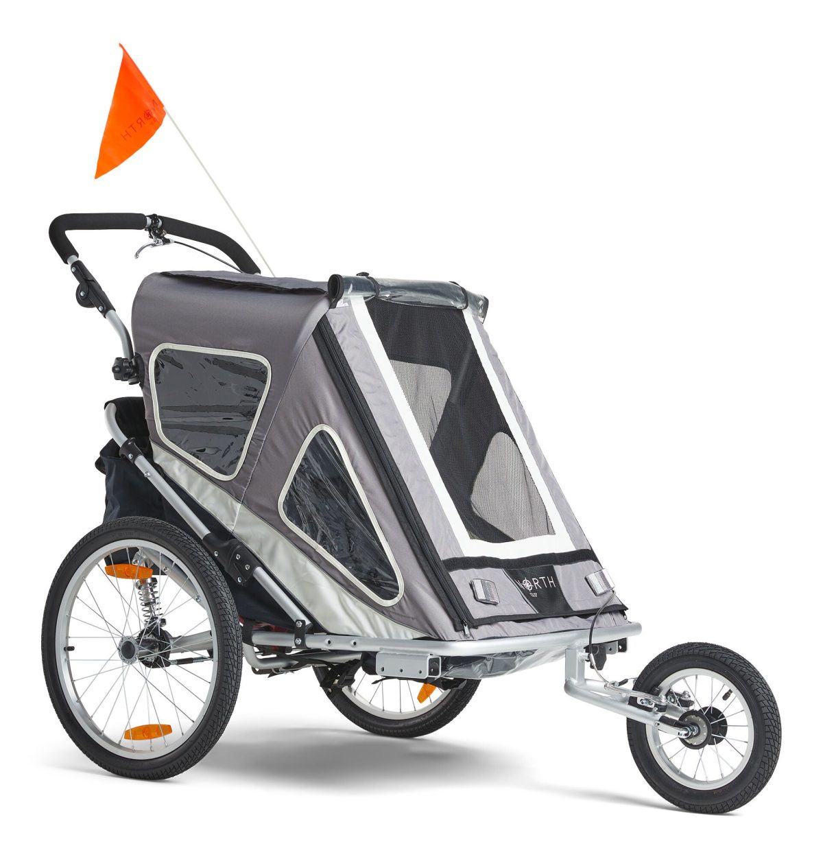 North 13.5 Speeder 2 Cykelvagn|Grey